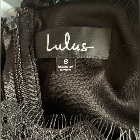 Lulu’s Divine Evening Black Lace Chiffon Maxi Dress - Picture 5 of 7